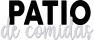 Logo de patio de comidas